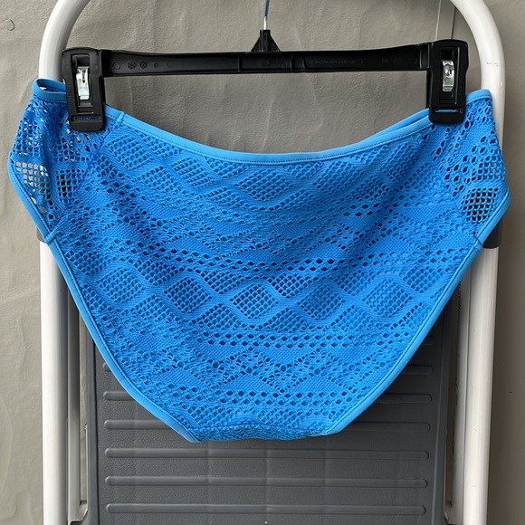 Freya Sundance Crochet Bikini Bottom Blue US M - Picture 4 of 7